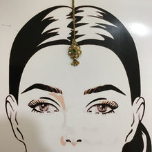 Maang tikka 1240-100 - Dazzles Jewellery