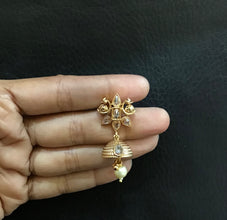 Gold Look Choker Set 1559-28 - Dazzles Jewellery