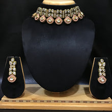 Polki Choker Set 1523-21 - Dazzles Jewellery