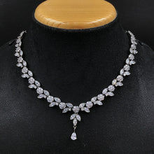 Victorian Zircon/AD Necklace Set - Dazzles Jewellery