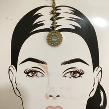 Antique Maang tikka 1233-100 - Dazzles Jewellery