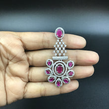 Choker Zircon/AD Necklace Set 3156-11 - Dazzles Jewellery