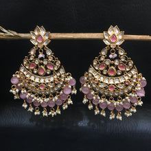 Kundan Earring 18319-5501 - Dazzles Jewellery