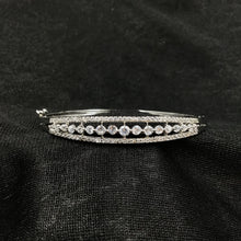 Openable Zircon/AD Bracelet 3234-11 - Dazzles Jewellery