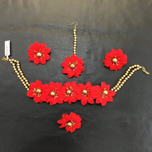 Flower Jewellery Set 5521-100 - Dazzles Jewellery