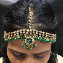 Mehandi Polish Bridal Mathapatti 17308 - Dazzles Jewellery