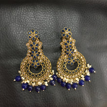 Chandbali Antique Earring 3969-28 - Dazzles Jewellery