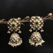 Kundan Earring 1370-69 - Dazzles Jewellery