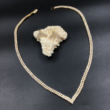 Round Neck Zircon/AD Necklace Set 7171-33 - Dazzles Jewellery