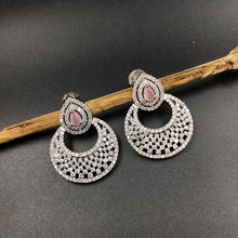 Chandbali Zircon/AD Earring 4781-33 - Dazzles Jewellery