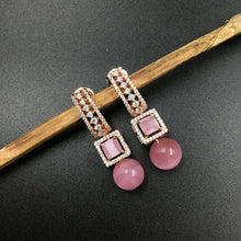 Light Earring Zircon/AD Earring 3357-08 - Dazzles Jewellery