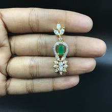 Round Neck Zircon/AD Necklace Set 3159-11 - Dazzles Jewellery