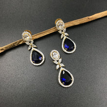 Light Zircon/AD Pendant Set 3451-68 - Dazzles Jewellery