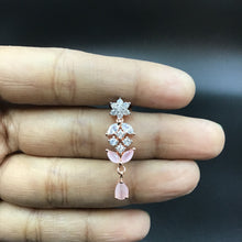 Round Neck Zircon/AD Necklace Set 3155-11 - Dazzles Jewellery