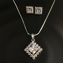 Zircon/AD Pendant Set 1167-69 - Dazzles Jewellery