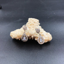 Silver Zircon/AD Earring 13956-1046 - Dazzles Jewellery