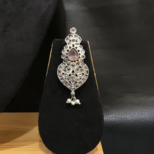 Oxidized Choker Set 1217-69 - Dazzles Jewellery