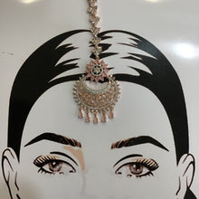 Zircon/AD Maang Tikka 1196-69 - Dazzles Jewellery