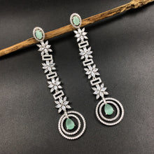 Danglers Zircon/AD Earring 7387-34 - Dazzles Jewellery