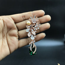 Danglers Zircon/AD Earring 4205-69 - Dazzles Jewellery