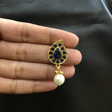Black Gold Look Pendant Set - Dazzles Jewellery