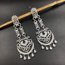 Silver Zircon/AD Earring - Dazzles Jewellery