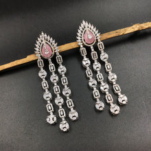 Danglers Zircon/AD Earring 6683-28 - Dazzles Jewellery
