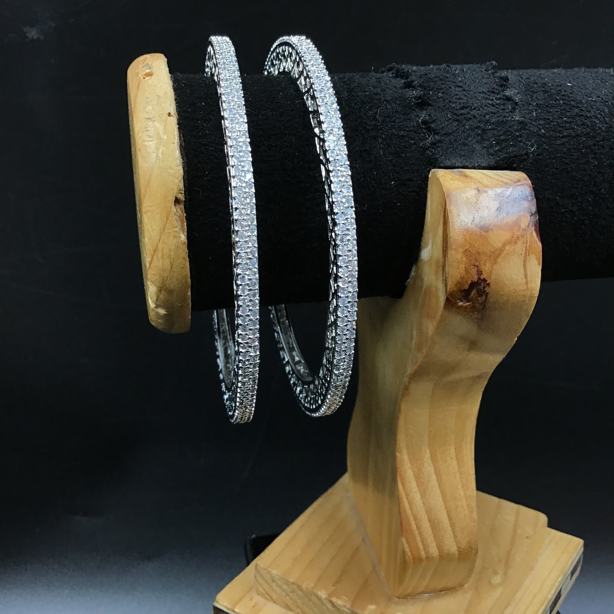 Zircon/AD Bangles/Kada 7482-34 - Dazzles Jewellery