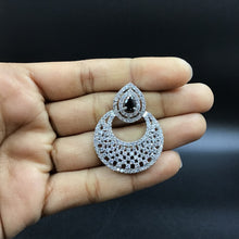 Chandbali Zircon/AD Earring 4781-33 - Dazzles Jewellery