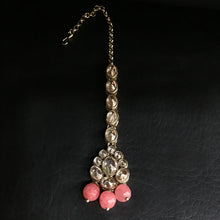 Pink Antique Necklace Set - Dazzles Jewellery