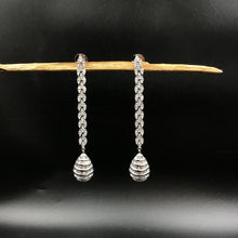 Danglers Zircon/AD Earring 6053-08 - Dazzles Jewellery