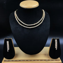 Round Neck Zircon/AD Necklace Set 8274-100 - Dazzles Jewellery