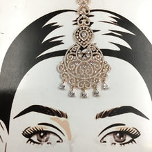 Zircon/AD Maang Tikka 3303-08 - Dazzles Jewellery