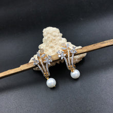 Light Earring Zircon/AD Earring 7438-34 - Dazzles Jewellery