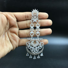 Silver Zircon/AD Earring - Dazzles Jewellery