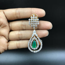 Zircon/AD Necklace Set 8905-3007 - Dazzles Jewellery