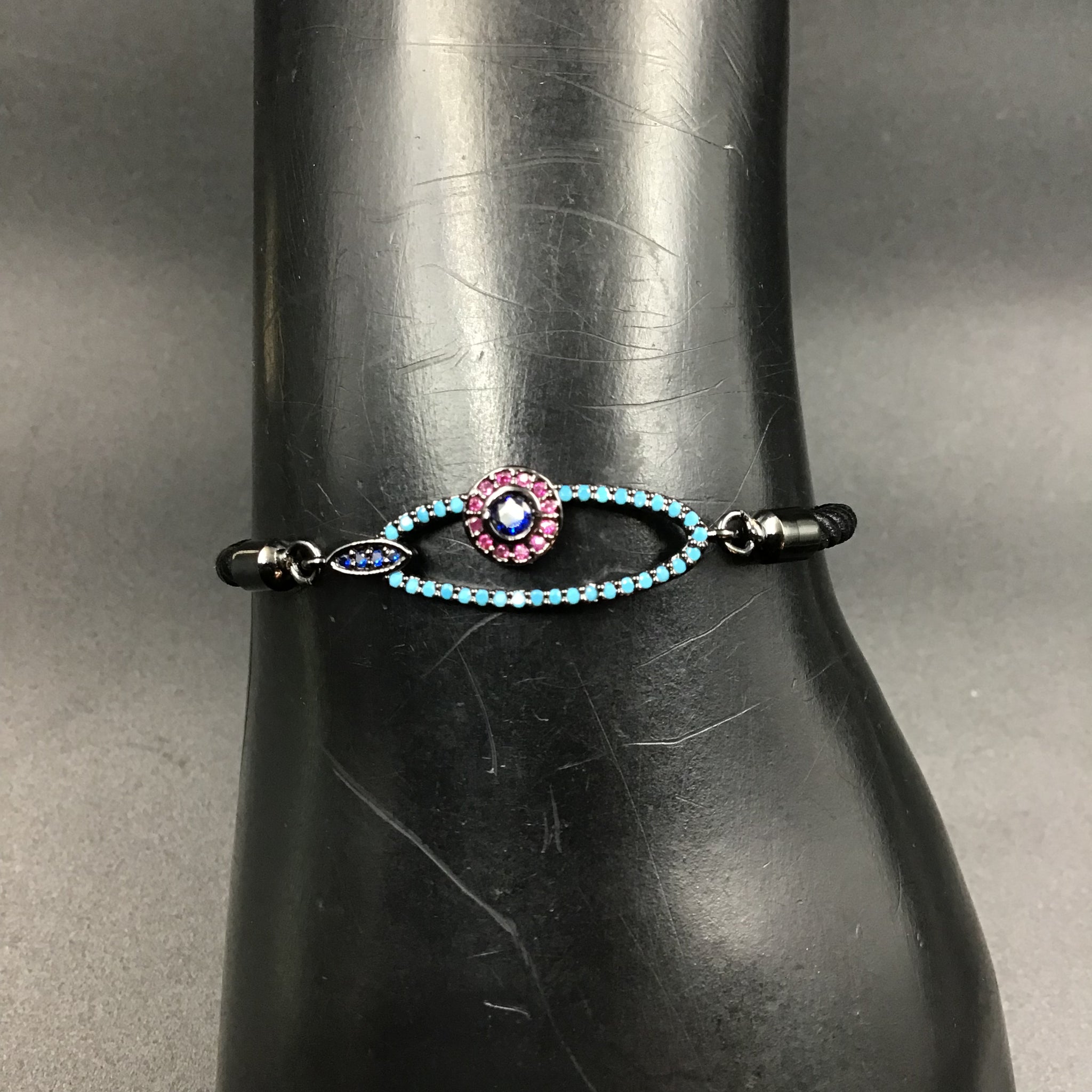 Ruby Blue Bracelet 7344-0776 - Dazzles Jewellery