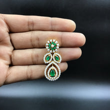 Round Neck Jadau Necklace Set 5991-65 - Dazzles Jewellery