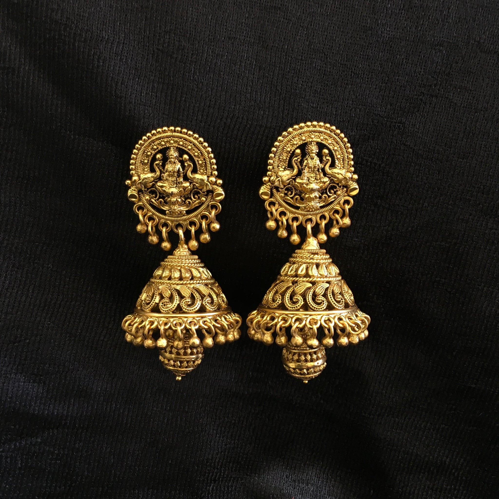 Gold Gold Look Earring - Dazzles Jewellery