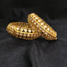 White Bangles/Kada - Dazzles Jewellery