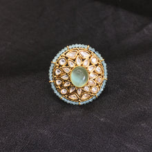 Adjustable Kundan Ring 5903-28 - Dazzles Jewellery