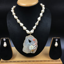 Stylish Pendant Set 3483-68 - Dazzles Jewellery