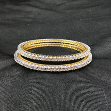 Gold Bangles/ kada9195-3710 - Dazzles Jewellery