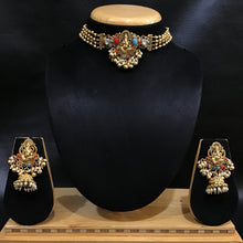 Temple Choker Set 1543-28 - Dazzles Jewellery