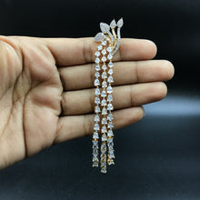 Danglers Zircon/AD Earring 7403-34 - Dazzles Jewellery