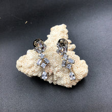 Light Earring Silver Polish Zircon/AD Earring 6257-100 - Dazzles Jewellery