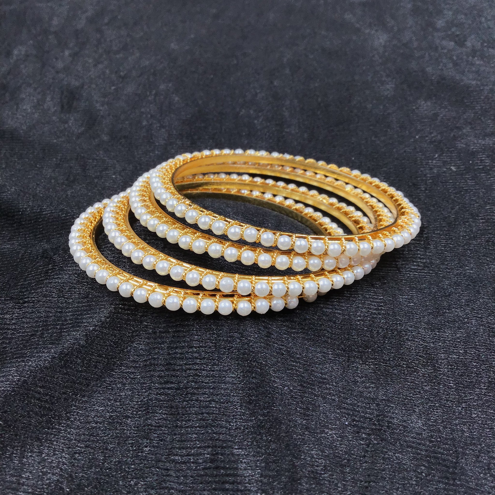 Gold Look Bangles/Kada 5912-31 - Dazzles Jewellery