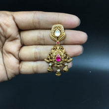 Choker Antique Necklace Set 3568-28 - Dazzles Jewellery