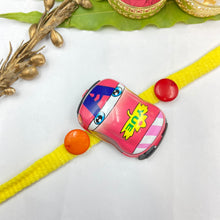 Kid's Boys Rakhi - Car D347 - Dazzles Jewellery