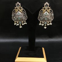 Oxidized Earring 1206-69 - Dazzles Jewellery
